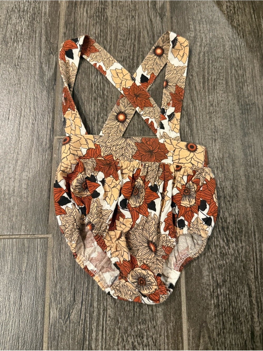 Size 3-6 month Kate Quinn bloomer suspenders
